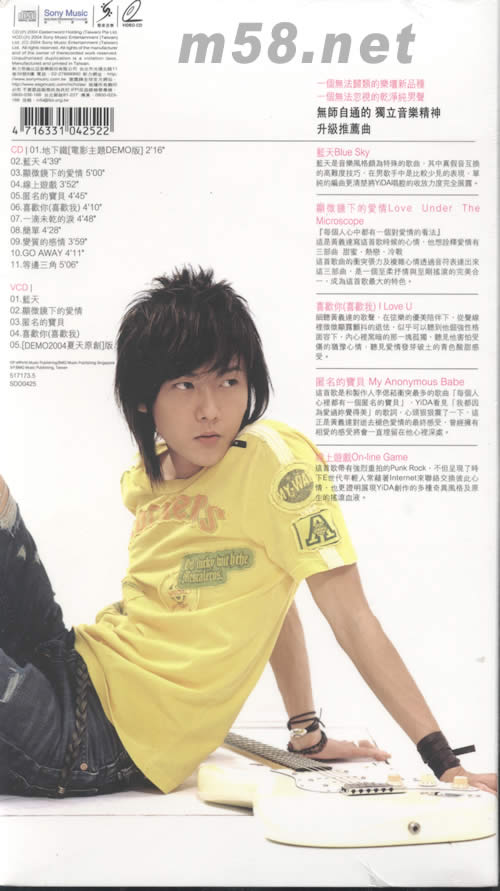 無(wú)法定義(CD+VCD升級(jí)版)專(zhuān)輯背面圖片