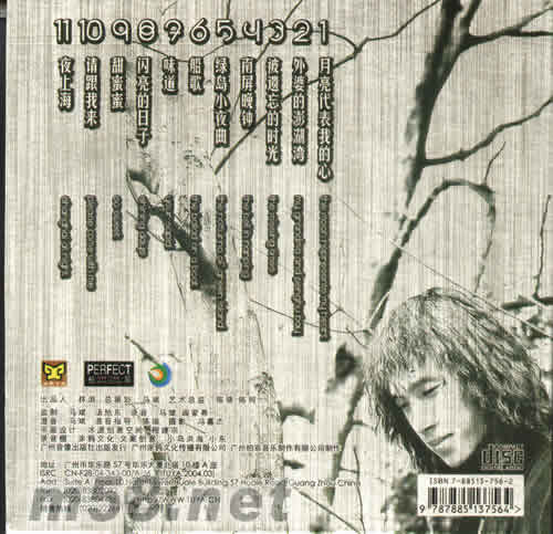 人聲低音炮 閃亮的日子專輯背面圖片