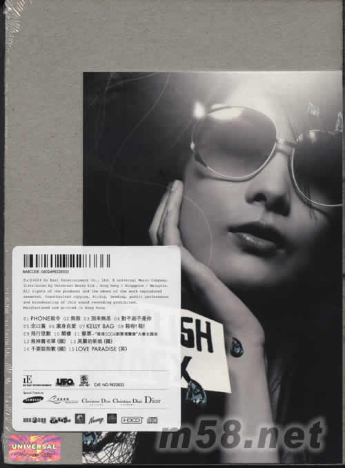 Stylish Index (首批限量版)專輯背面圖片