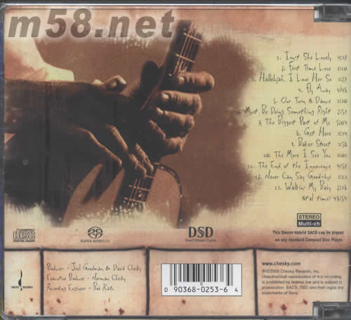 INK SACD專輯背面圖片