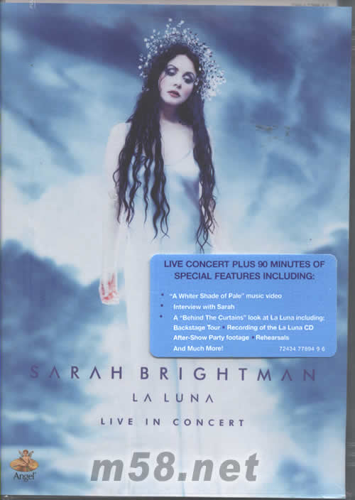 LA NUNA LIVE IN CONCERT (月光女神DVD DTS版)專輯正面圖片