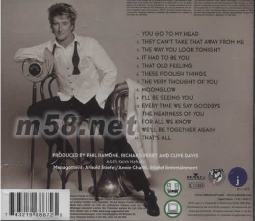 IT HAD TO BE YOU THE GREAT AMERICAN SONGBOOK專輯背面圖片