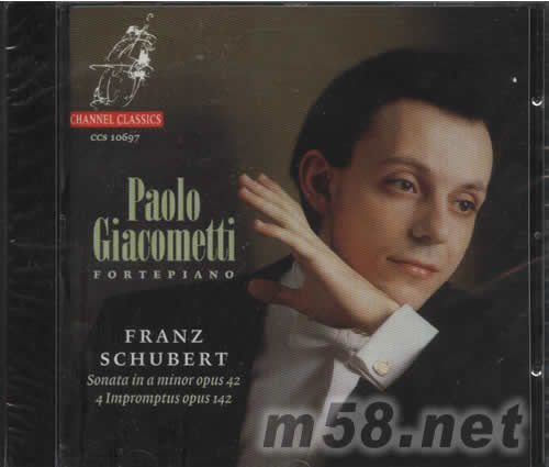 FRANZ SCHUBERT 舒伯特鋼琴奏鳴曲42專輯正面圖片