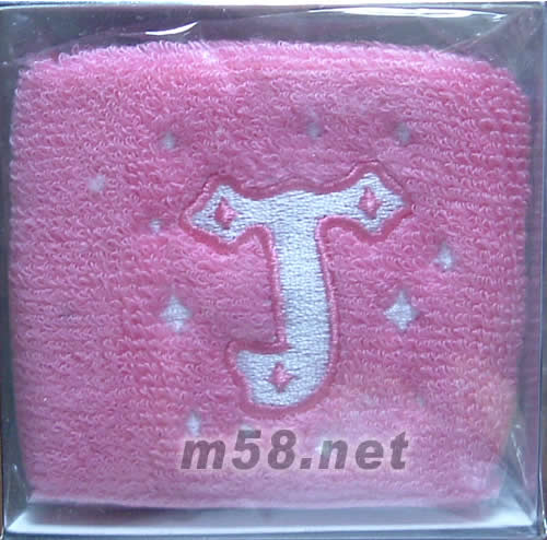 依林流行護腕組(粉紅+天藍兩個一組)護腕正面圖片