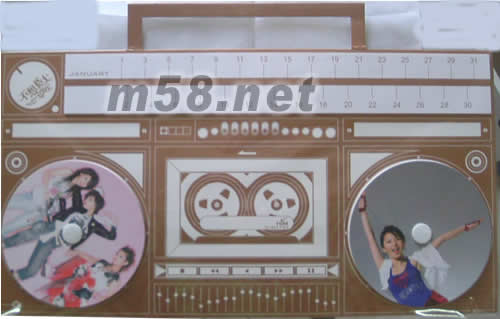 不想長大(金色收音機(jī)造型月歷香港預(yù)購版)預(yù)購贈(zèng)品正面圖片