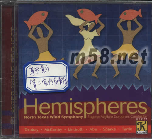 HIMISPHERES,DZUBAY MCCARTHY專輯正面圖片