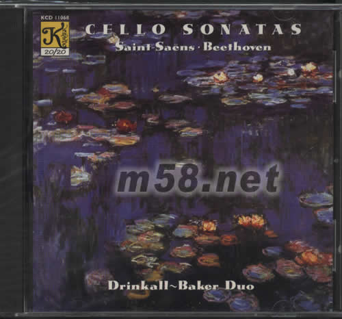 貝多芬&圣桑的大提琴奏鳴曲CELLO SONATAS專輯正面圖片