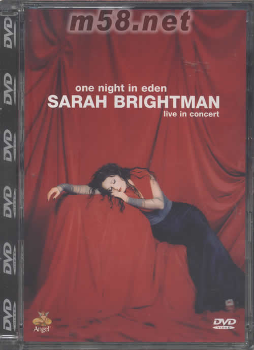 ONE NIGHT IN EDEN SARAH BRIGHTMAN LIVE IN CONCERT DVD專輯正面圖片