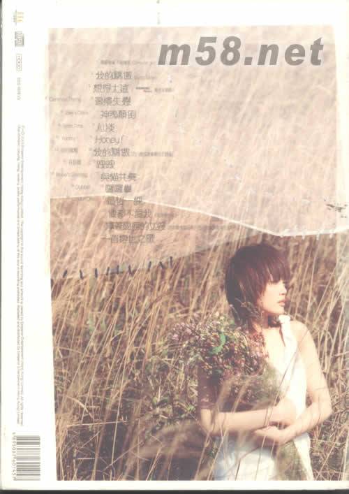 我的驕傲(AVCD版)專輯背面圖片