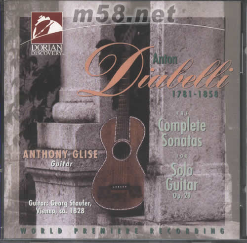 COMPLETE SONATAS FOR GUITAR(吉它奏鳴曲)專輯正面圖片