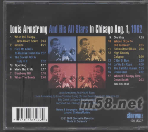 HI FI LOUIS發燒爵士寶鑒專輯背面圖片