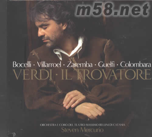 波希利 IL TROVATORE專輯正面圖片