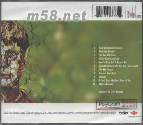 THE BIG PICTURE專輯背面圖片