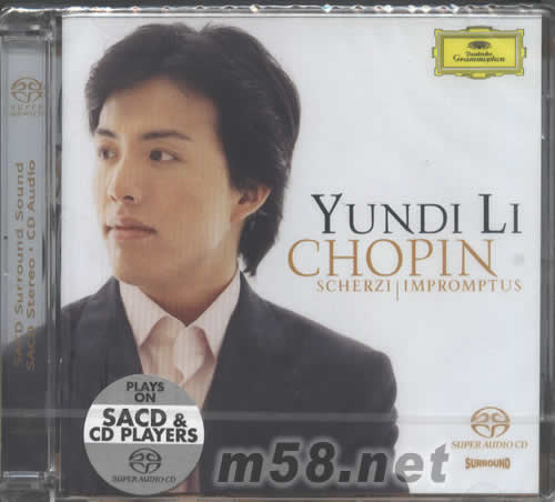 肖邦:諧謔曲,即興曲SACD專輯正面圖片