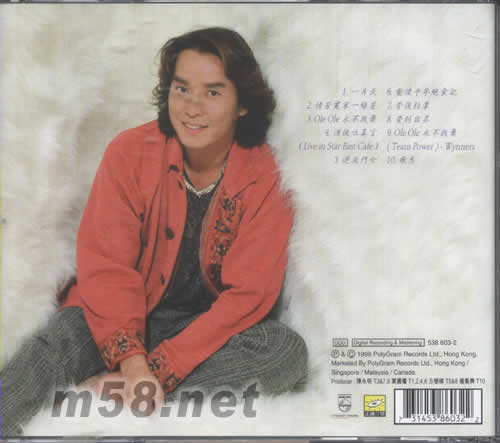 飛馬(全集4系列)專輯背面圖片