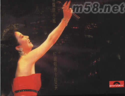 金光燦爛徐小鳳演唱會(huì)’87卡拉OK VCD專輯正面圖片