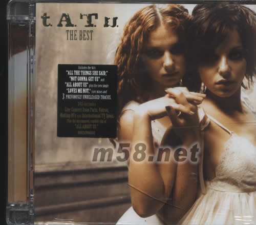 T A T U THE BEST專輯正面圖片