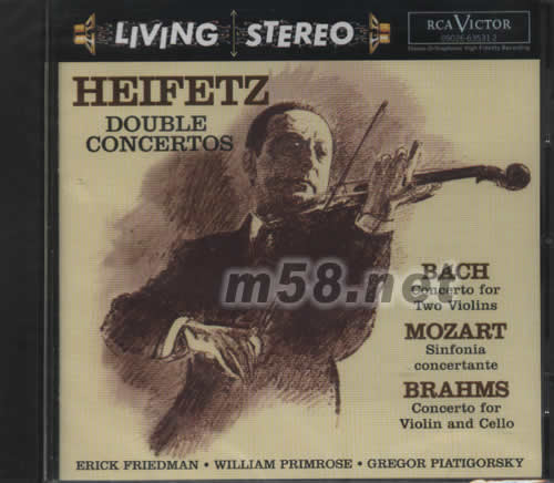 DOUBLE CONCERTOS專輯正面圖片