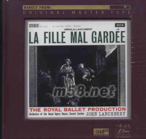奶媽LA FILLE MAL GARDEE(紫色封面)專輯正面圖片