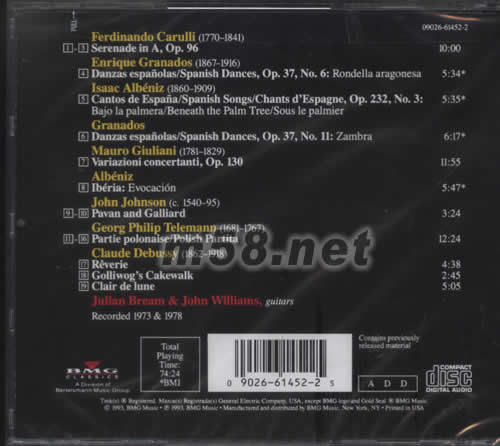 TOGETHER AGAIN專輯背面圖片