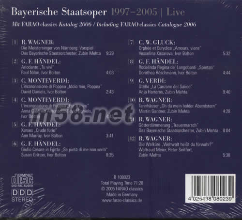 1997-2005 LIVE專輯背面圖片