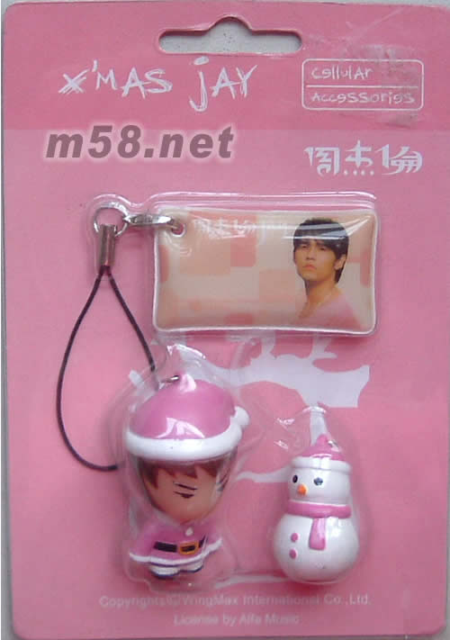 X‘MAS JAY雪人吊飾三件套吊飾正面圖片