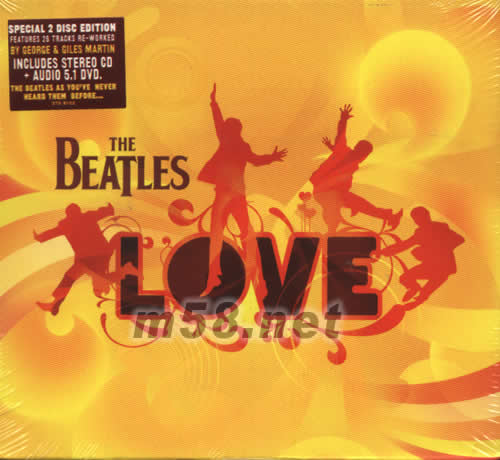 THE BEATLES( LOVE)專輯正面圖片