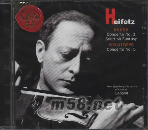 BRUCH CONCETO NO 1 SCOTTISH FANTASY專輯正面圖片