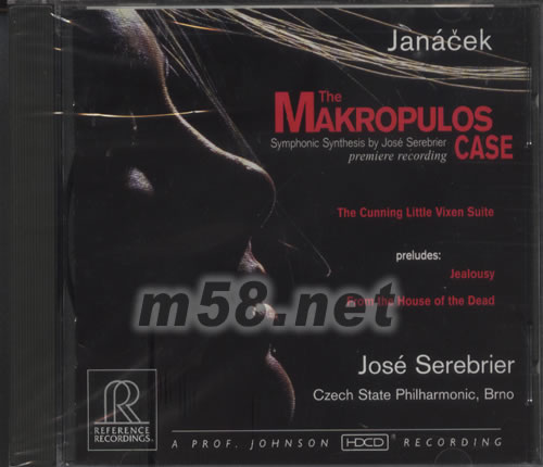 捷克人的交響樂LEOS JANACEK THE MAKROPULOS CASE專輯正面圖片