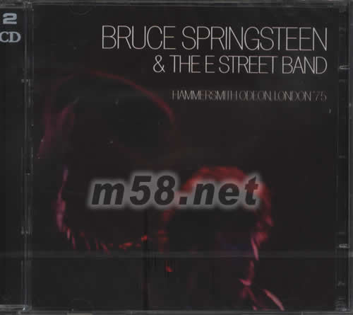 BRUCE SPRINGSTEEN THE E STREET BAND 75在倫敦鍛匠音樂廳專輯正面圖片