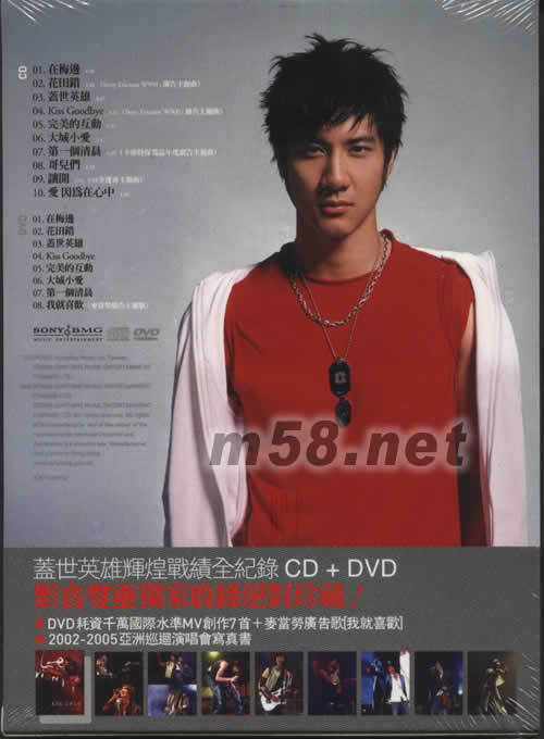 蓋世英雄 (勝利慶功版)專輯背面圖片