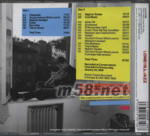 QUINTET專輯背面圖片