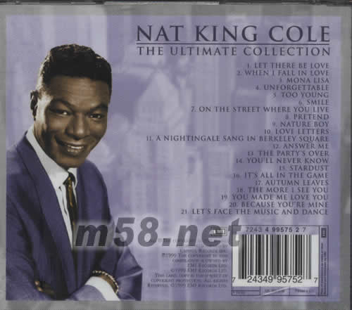 THE ULTIMATE COLLECTION專輯背面圖片