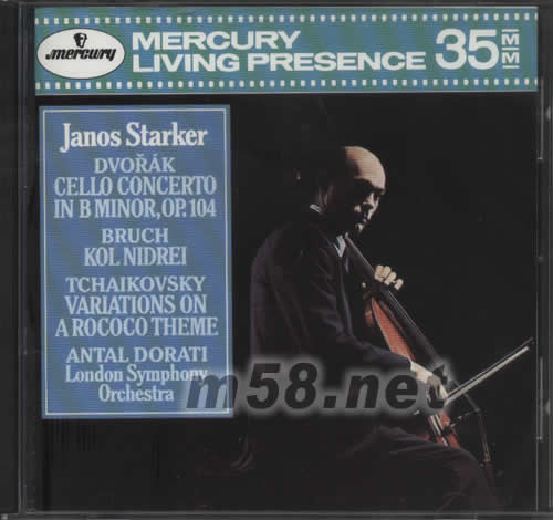 德沃夏克 B小調(diào)大提琴協(xié)奏曲專輯正面圖片