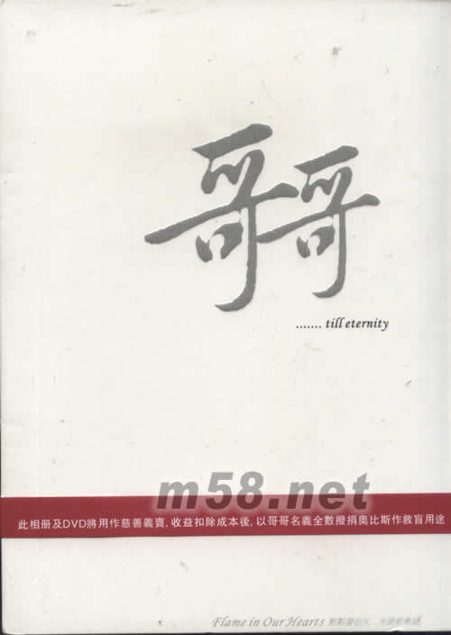 哥哥……till eternity(紀(jì)念相冊珍藏版)專輯正面圖片