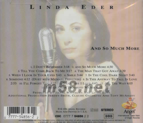 AND SO MUCH MORE專輯背面圖片