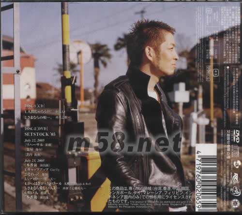 身為人!/再見之歌……專輯背面圖片