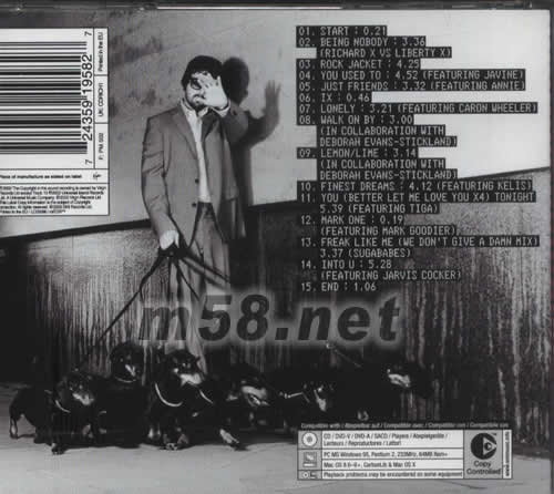 Presents His X-Factor Vol. 1專輯背面圖片