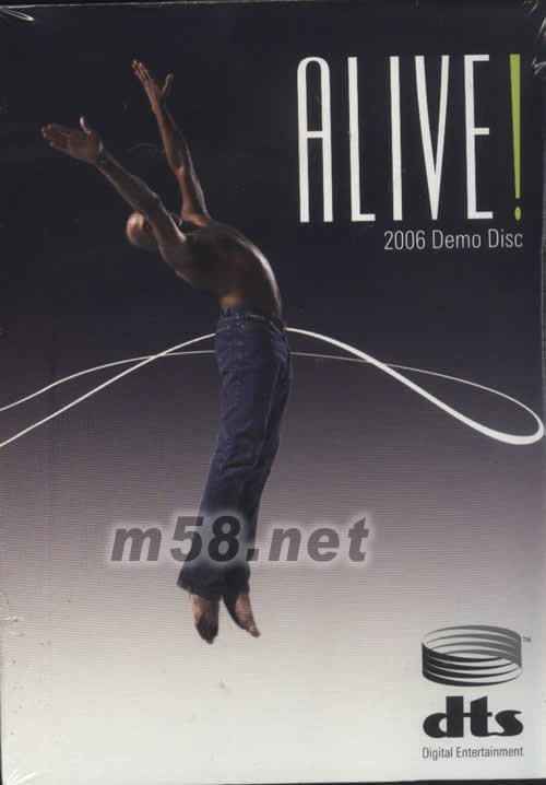 ALIVE! 2006 DEMO DISC DTS測試碟 DVD專輯正面圖片