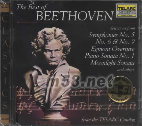 THE BEST OF BEETHONVEN專輯正面圖片