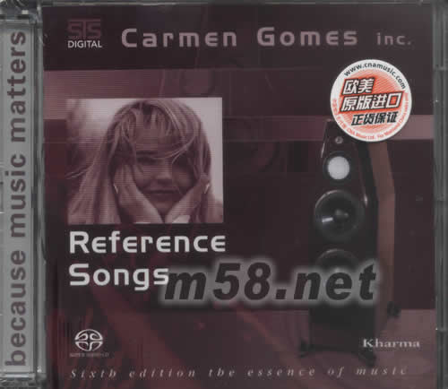REFERENCE SONGS 爵士女神卡門(mén)CARMEN 30周年紀(jì)念專(zhuān)輯 SACD專(zhuān)輯正面圖片