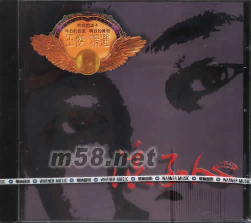 王杰精選 浪子心專輯正面圖片