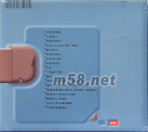 星聲傳集 劉德華專輯背面圖片