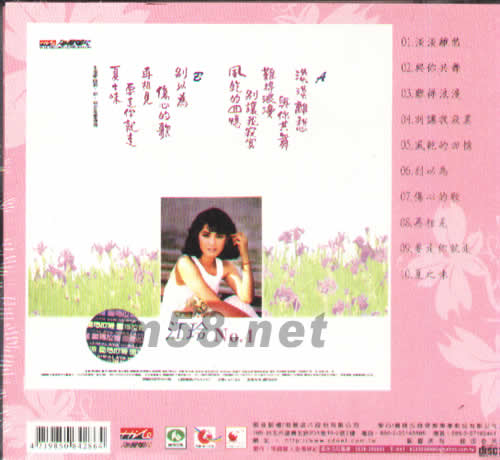 淡淡離愁專輯背面圖片