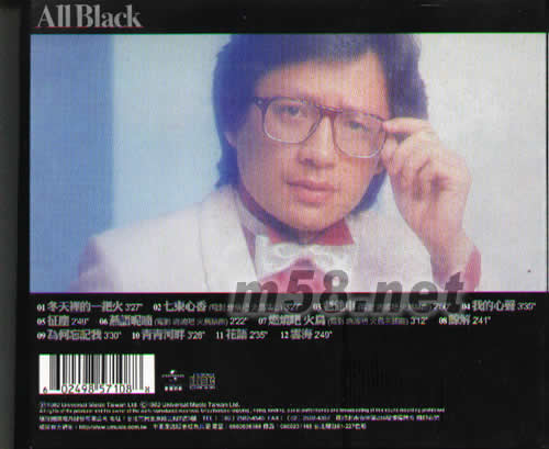 燃燒吧!火鳥專輯背面圖片