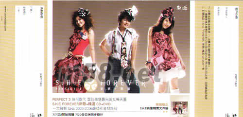 Forever 新歌+精選(臺灣限量預購版)專輯預購單正面圖片