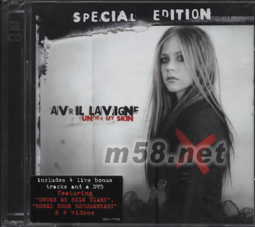 UNDER MY SKIN (CD+DVD特別版)專輯正面圖片