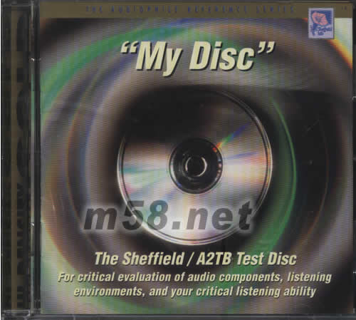 我的碟 MY DISC THE SHEFFIELD A2TB TEST DISC專輯正面圖片