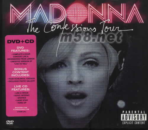 The Confessions Tour(DVD+CD)專輯正面圖片