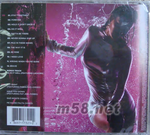 BRAVE(特別版)專輯背面圖片